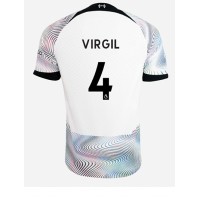 Fotbalové Dres Liverpool Virgil van Dijk #4 Venkovní 2022-23 Krátký Rukáv